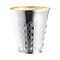 Shiny Metallic Aluminum Silver Round Plastic Kiddush Cups - 5 oz. (300 Cups)